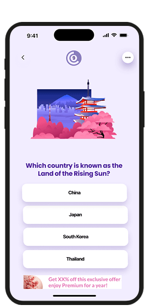 QAi Trivia App Frame