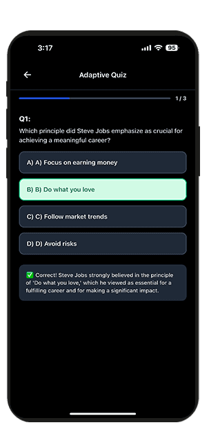 QAi Trivia App Frame